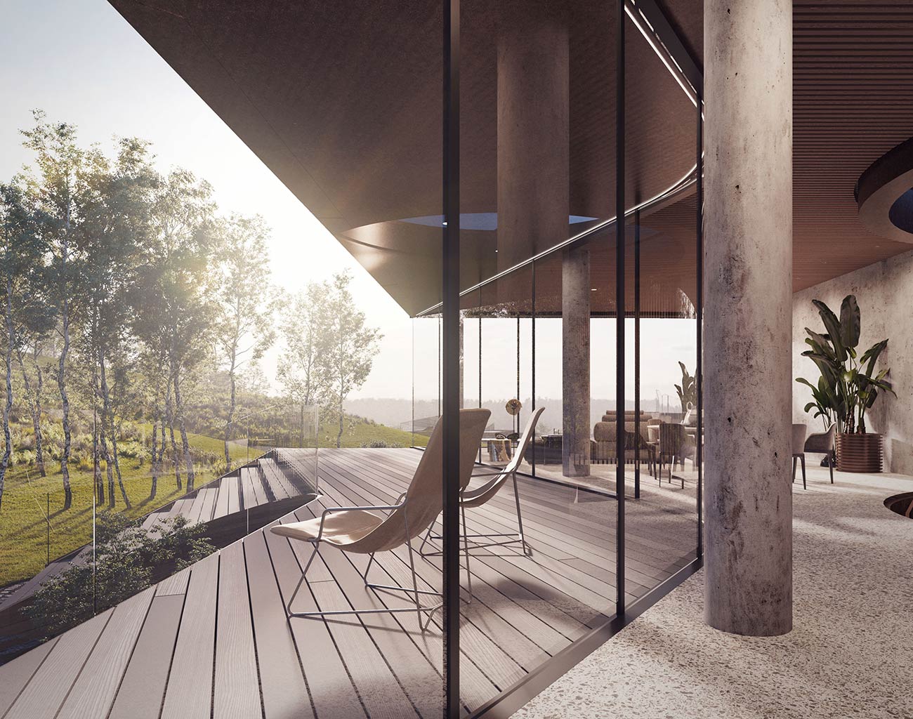 Architektūrinė idėja, tūriniai sprendiniai